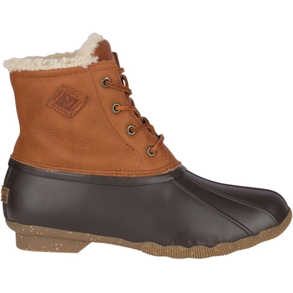 Sperry Tan and Black Winter Boots - Picture 4 of 4